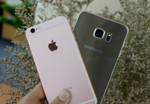 Galaxy s6 edge vs iphone 6s về camera
