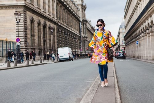 Cảm hứng châu á xâm lấn thời trang paris