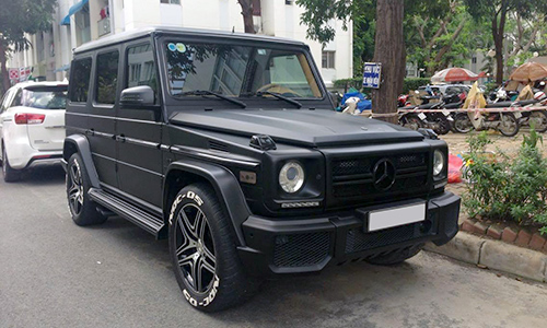 Mercedes g55 amg bản đặc biệt của đại gia việt 