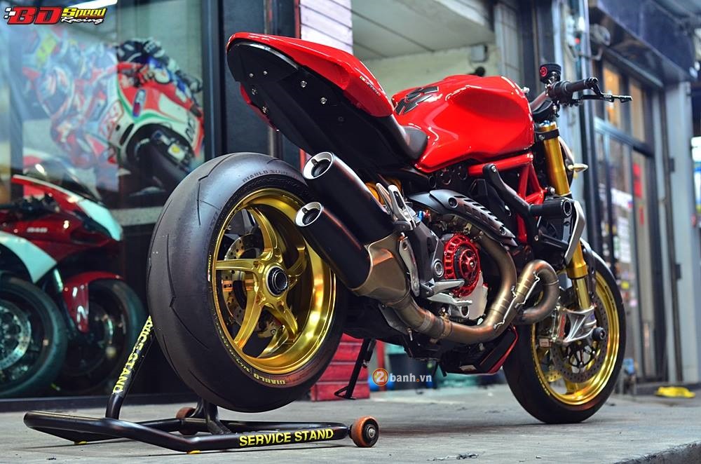 Ducati monster 1200s với vẻ ngoài hầm hố 