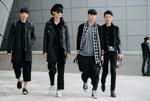 Gu mặc ấn tượng của tín đồ thời trang seoul fashion week