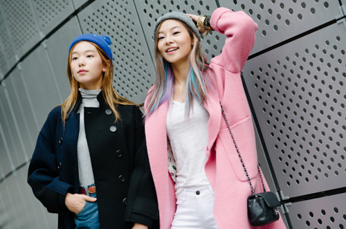 Gu mặc ấn tượng của tín đồ thời trang seoul fashion week