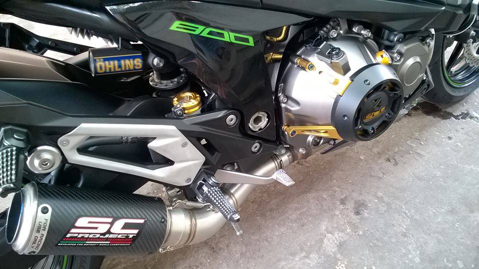 Kawasaki z800 2015 độ chất lừ của một biker việt