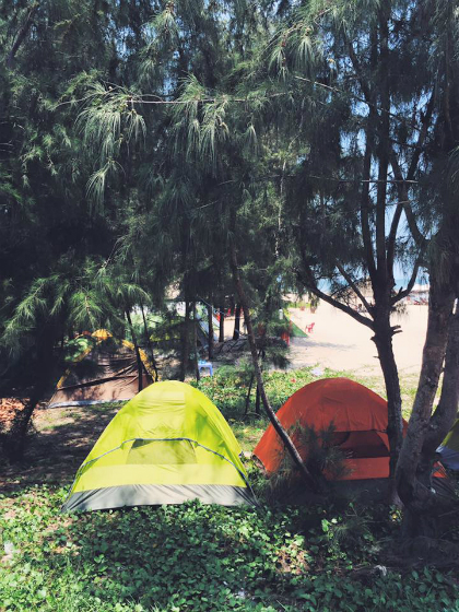 Coco beachcamp - nơi không dành cho người ngại nắng gió