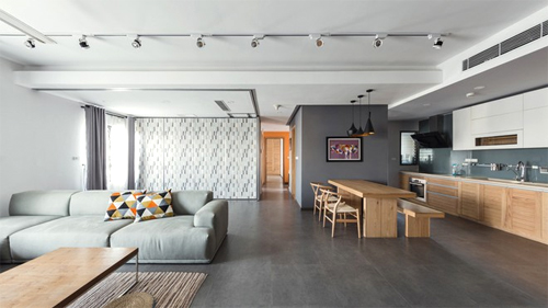 Các căn hộ 120 m2 khác biệt thể hiện cá tính chủ nhà