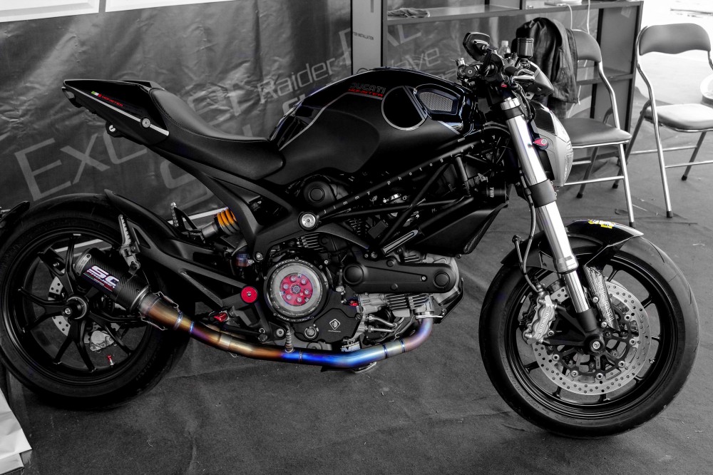 Ducati monster 796 mạnh mẽ tại vmf 2015