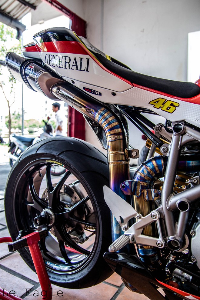 Ducati 848 evo độ đầy sang chảnh tại sài thành
