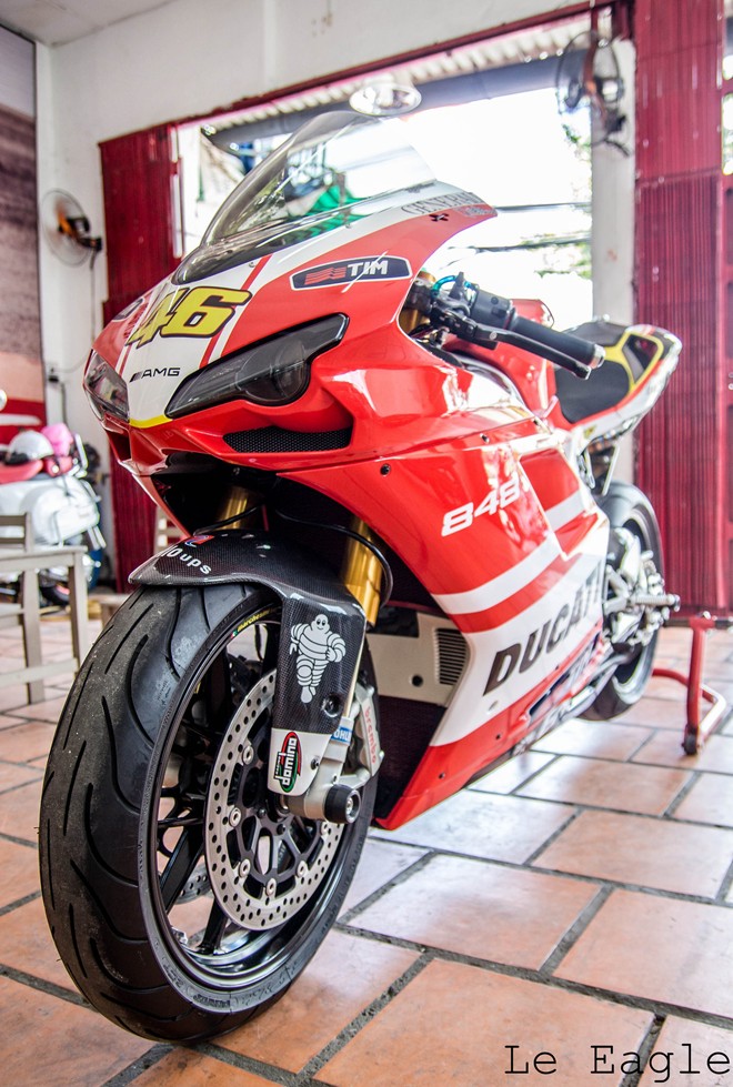 Ducati 848 evo độ đầy sang chảnh tại sài thành