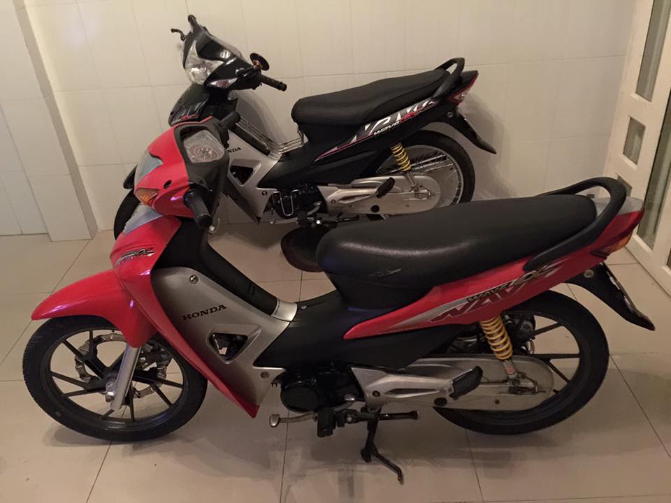 Honda wave đơn giản chỉ cần lên mâm raider