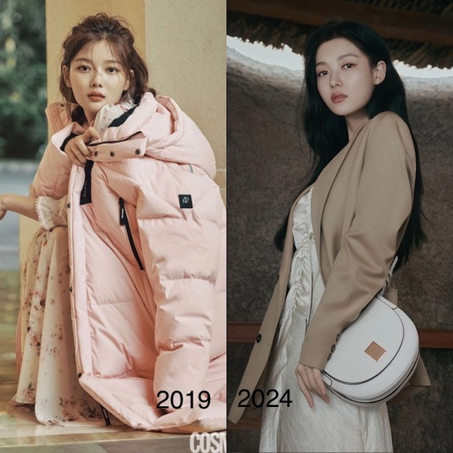 Bức ảnh cho thấy sự trưởng thành của kim yoo jung sau 5 năm