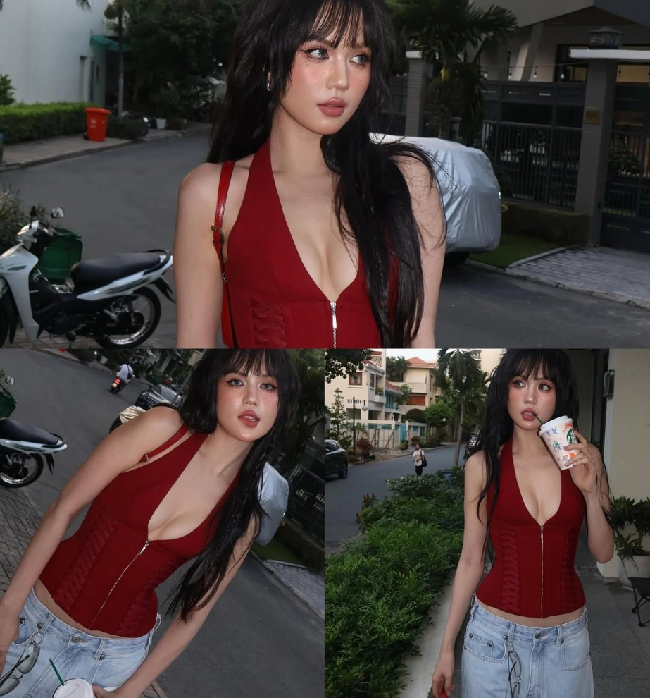 Ngọc trinh jennie so kè nhan sắc khi đụng hàng