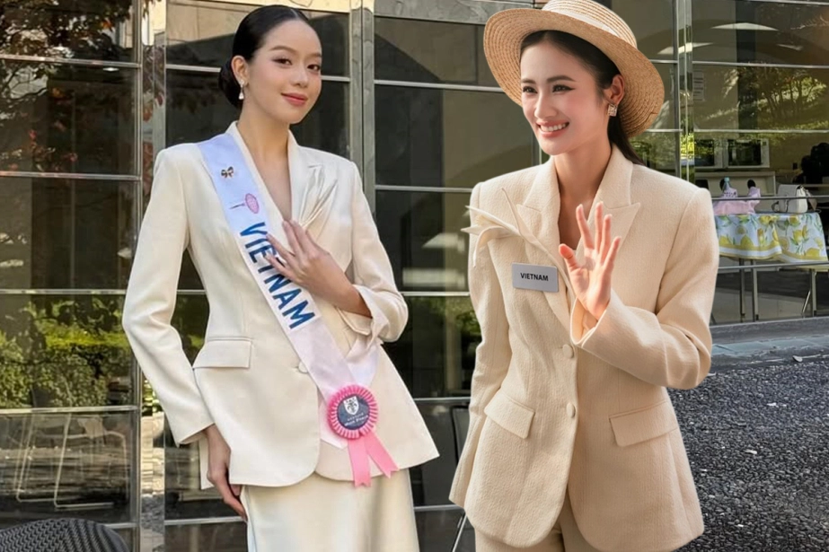 Hoa hậu ý nhi xin vía hoa hậu thanh thủy