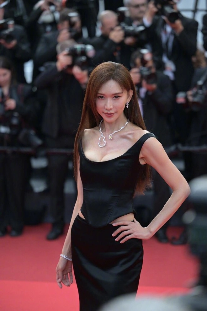 Lâm chí linh gầy gò đáng báo động tại cannes gây sốc