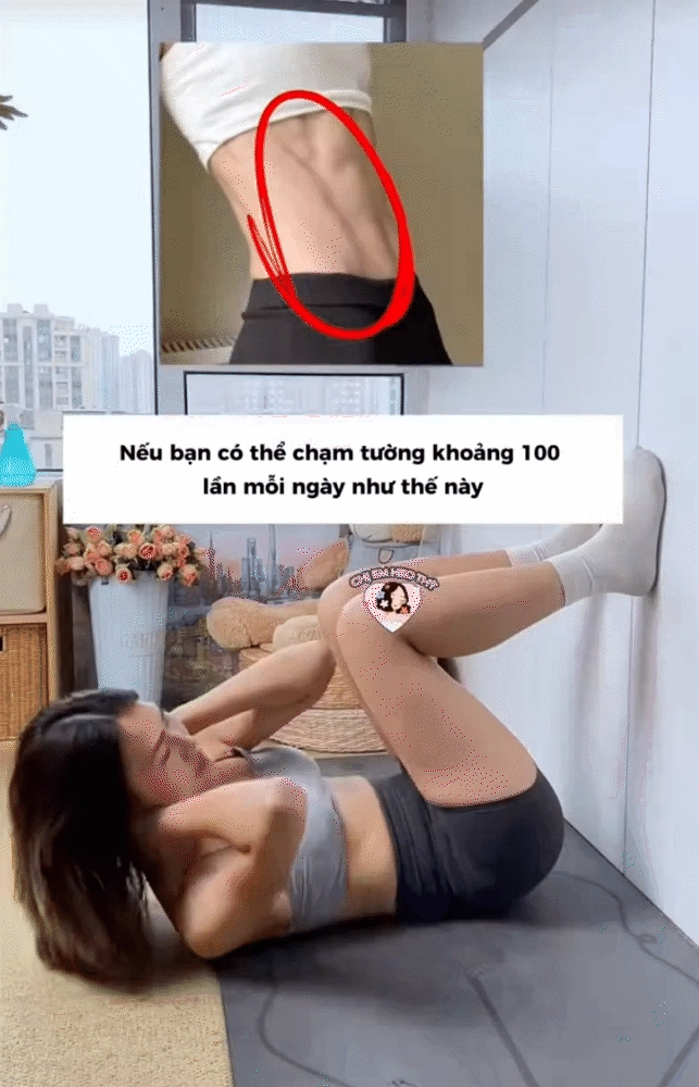 3 động tác gập bụng giúp giảm mỡ bụng ngay tại nhà
