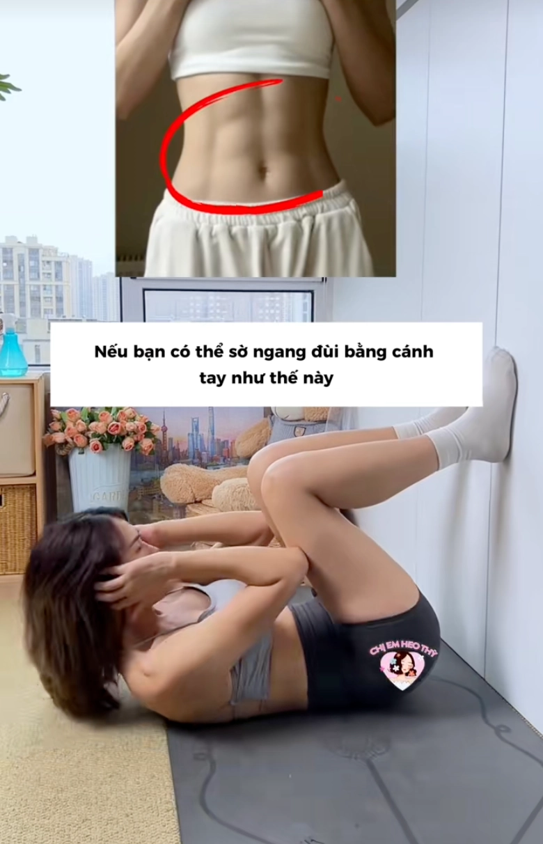 3 động tác gập bụng giúp giảm mỡ bụng ngay tại nhà