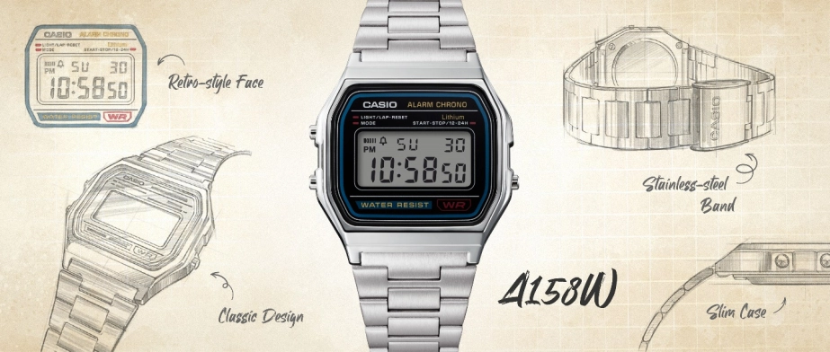 Loạt casio vintage hoài niệm bỗng hot rần rần trở lại