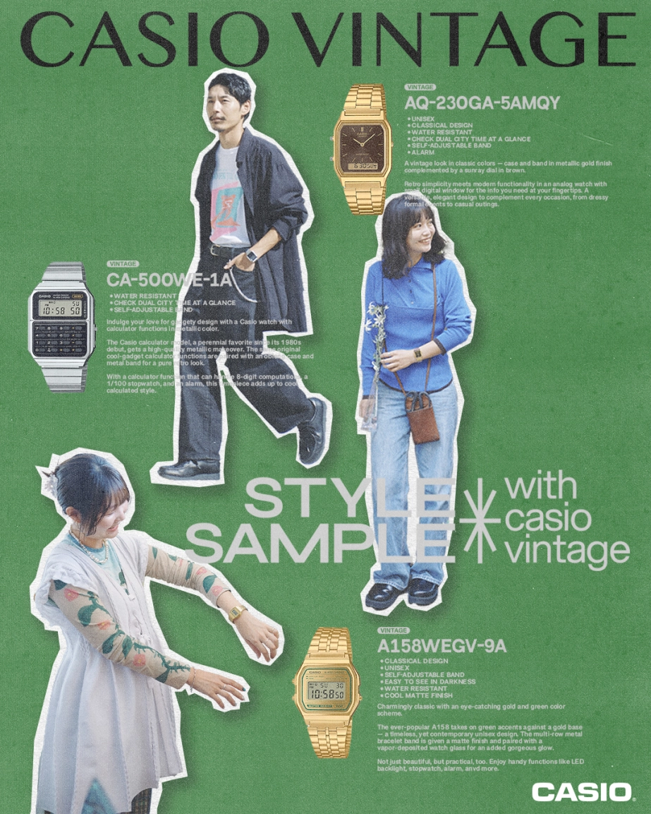 Loạt casio vintage hoài niệm bỗng hot rần rần trở lại